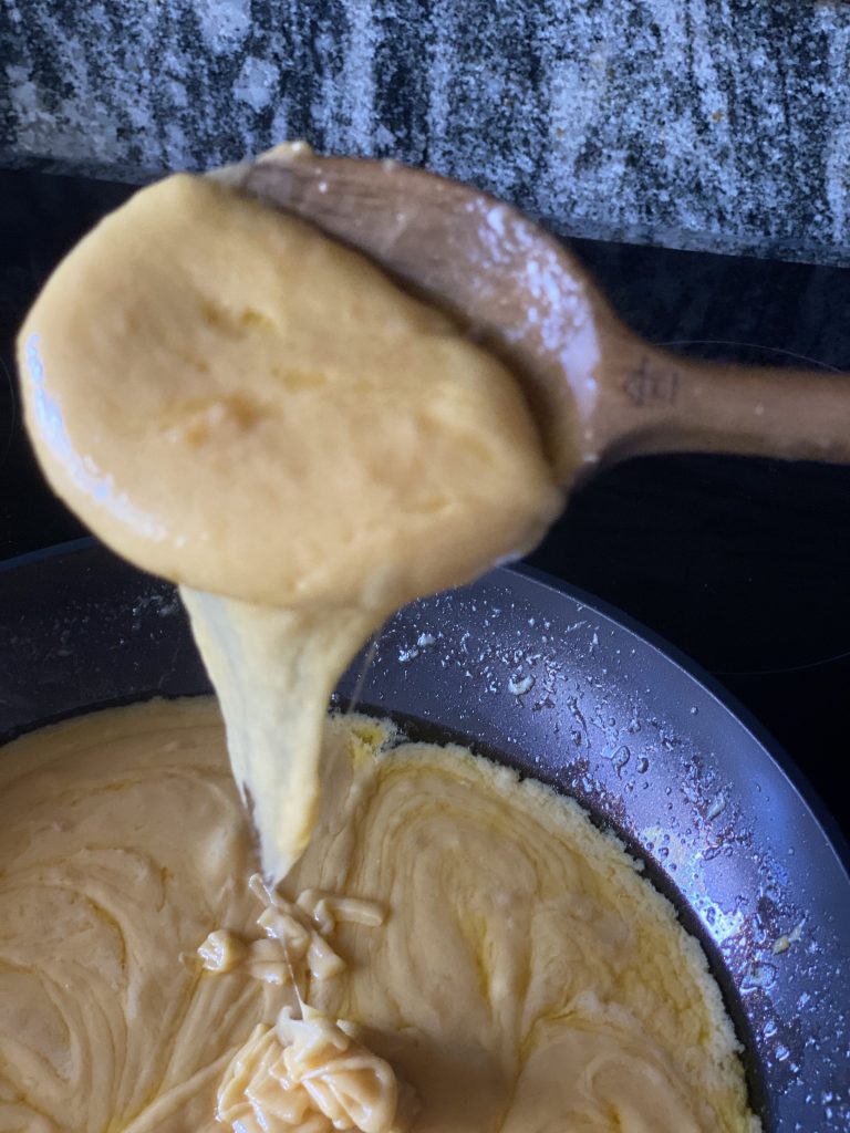 melted cheese baked mac and cheese pioneer flunkies