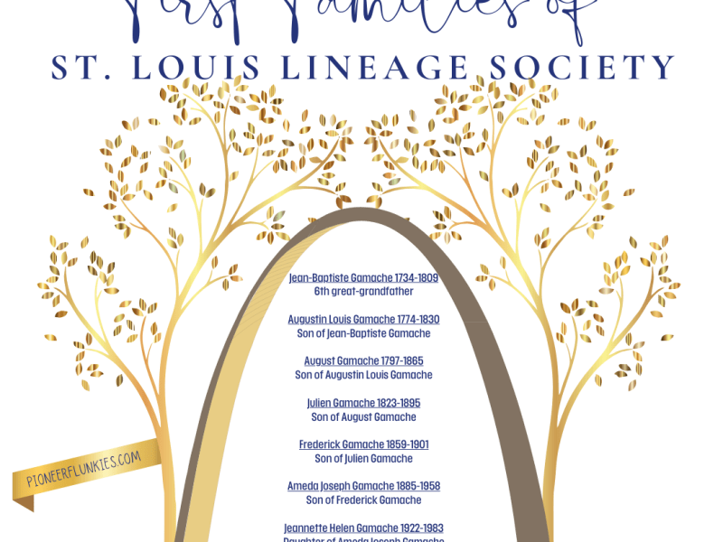 First Families of St. Louis Lineage&nbsp;Society