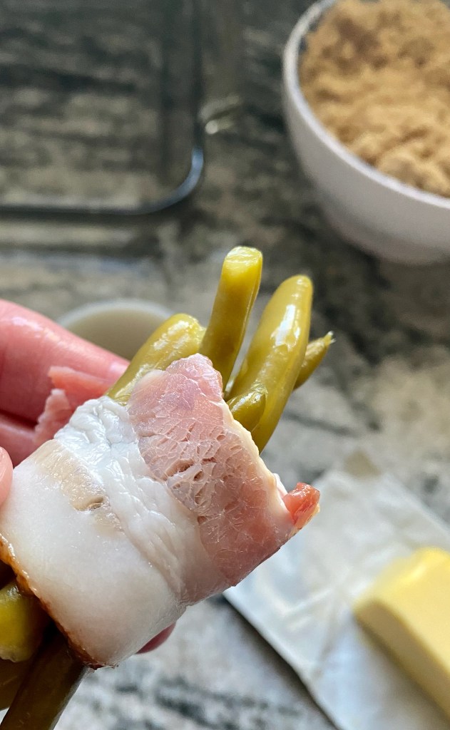 Green Bean Bundle Bacon and Beans