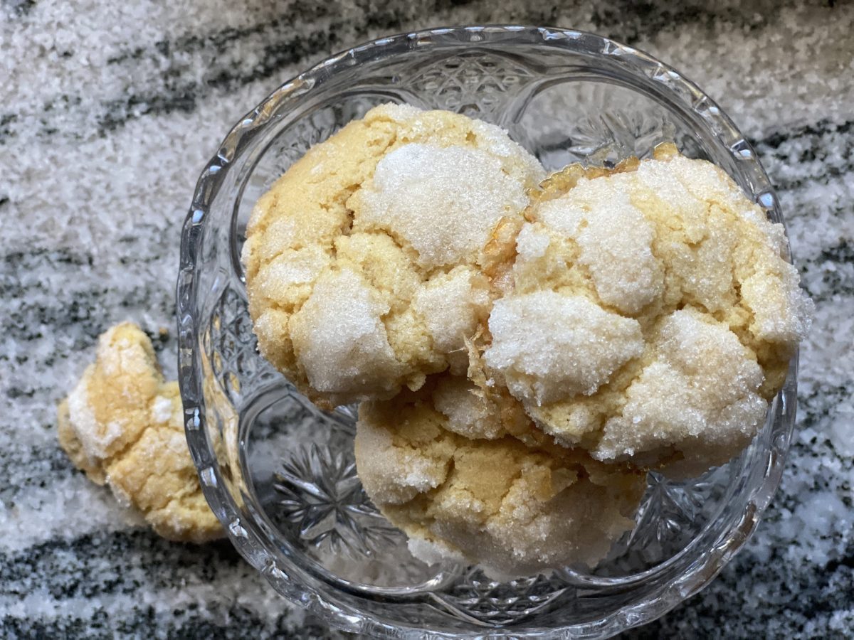 Angel Flake Sugar&nbsp;Cookies